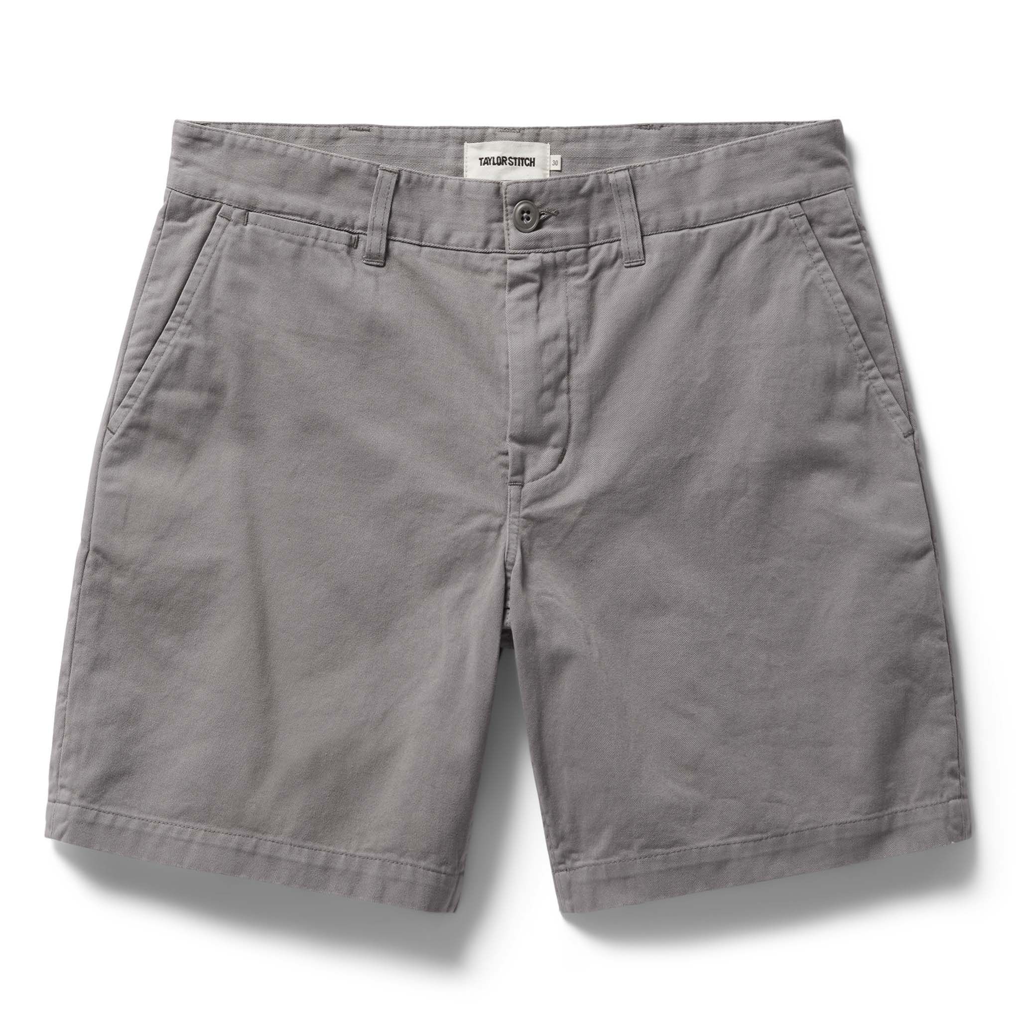 Roevn Foundation Short in Organic Steeple Grey