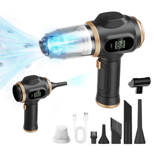 Portable Car Vacuum Cleaner, Powerful Suction For Car Interior Cleaning