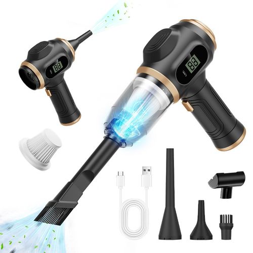 Portable Car Vacuum Cleaner, Powerful Suction For Car Interior Cleaning
