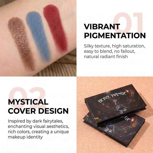 Underground-Themed 15-Color Eyeshadow Palette