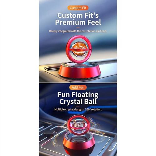 Rotating Planet Solar Car Air Freshener