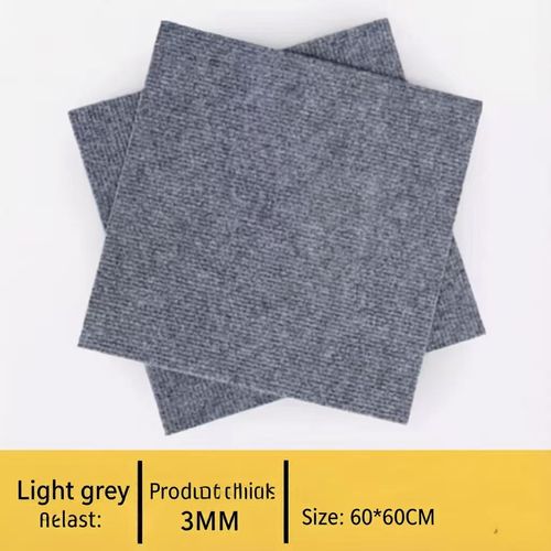Self-adhesive carpet