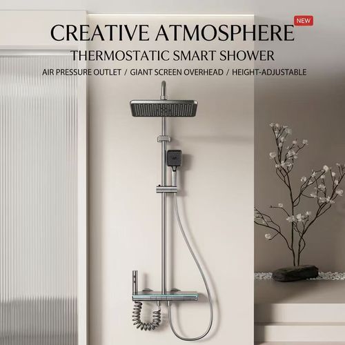 Premium Digital Display Thermostatic Shower Set