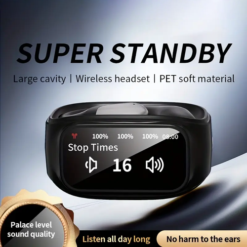 Comfortable long-range wireless headphones