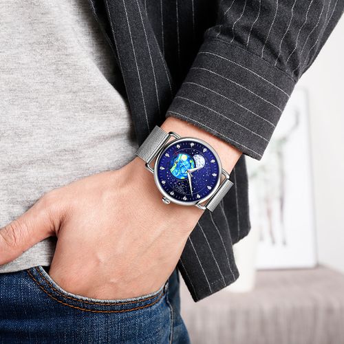 Men's Fashion Starry Sky Business Watch