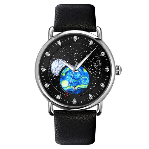 Men's Fashion Starry Sky Business Watch