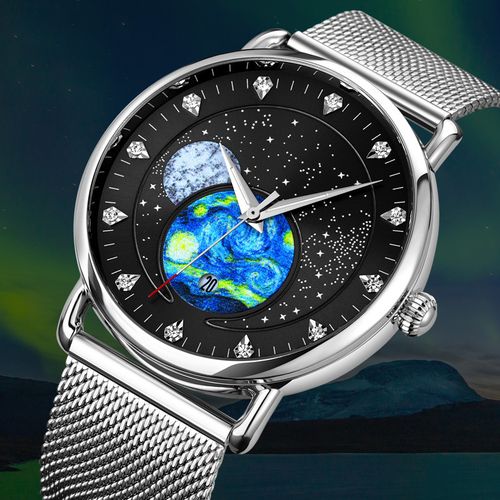 Men's Fashion Starry Sky Business Watch