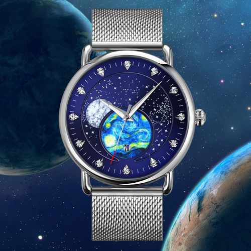 Men's Fashion Starry Sky Business Watch