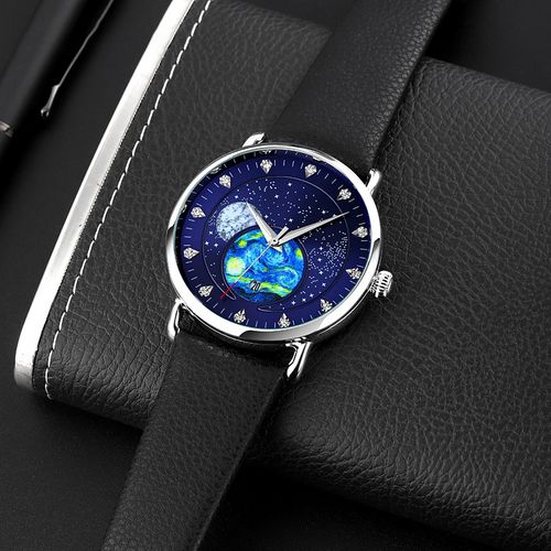 Men's Fashion Starry Sky Business Watch