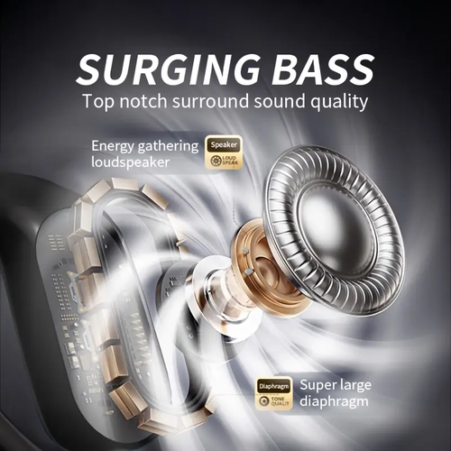 Comfortable long-range wireless headphones