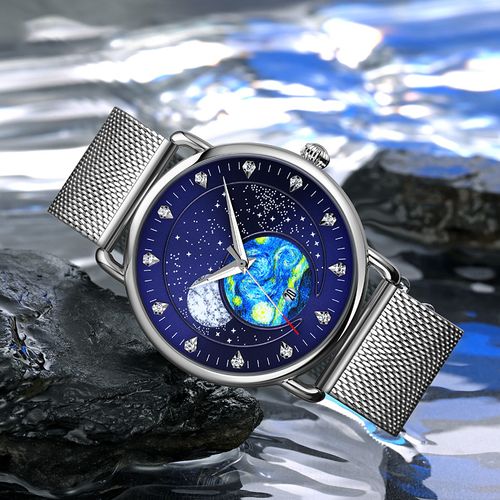 Men's Fashion Starry Sky Business Watch
