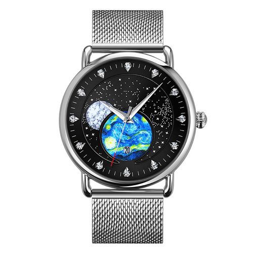 Men's Fashion Starry Sky Business Watch