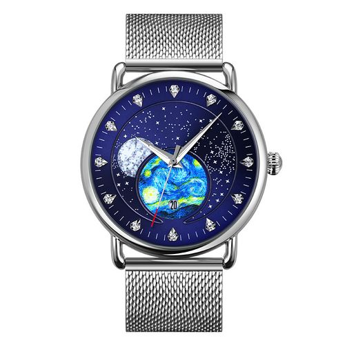 Men's Fashion Starry Sky Business Watch