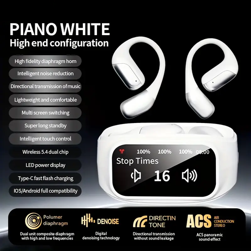 Comfortable long-range wireless headphones