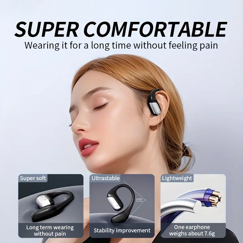 Comfortable long-range wireless headphones