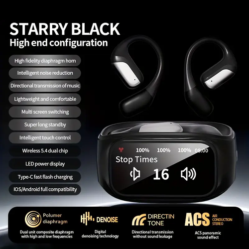 Comfortable long-range wireless headphones