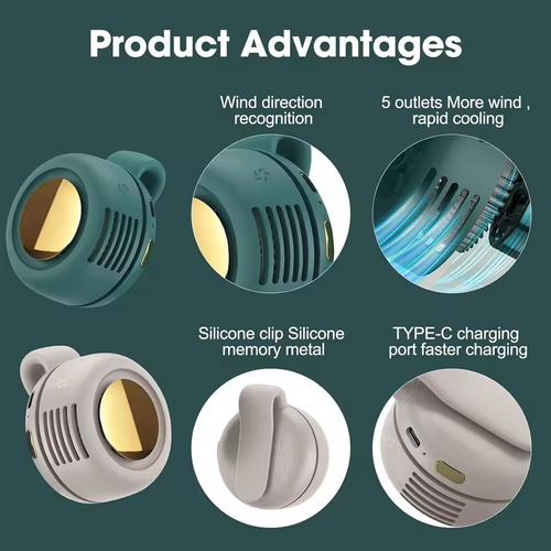 🌀 Le Ventilateur Essentiel du Bénin ! Réchargeable, Sans Pales & Portable