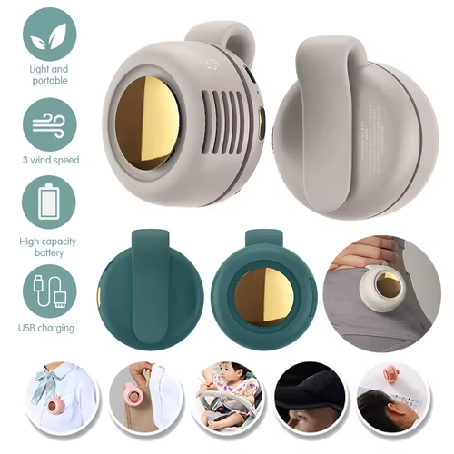 🌀 Le Ventilateur Essentiel du Bénin ! Réchargeable, Sans Pales & Portable