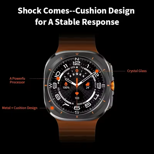 ⌚️Montre Intelligente Pro | Appels Indépendants + SOS Urgence | Résistant 5ATM | 10 Jours d'Autonomie