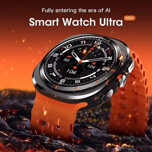 ⌚️Montre Intelligente Pro | Appels Indépendants + SOS Urgence | Résistant 5ATM | 10 Jours d'Autonomie