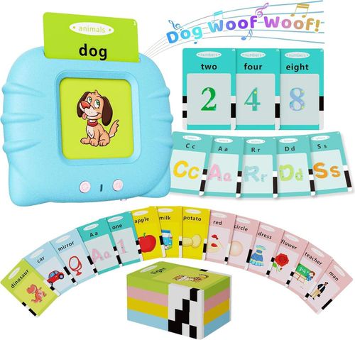 Interactive Kids Card Reader: Sound - Enabled Vocabulary Learning Toy