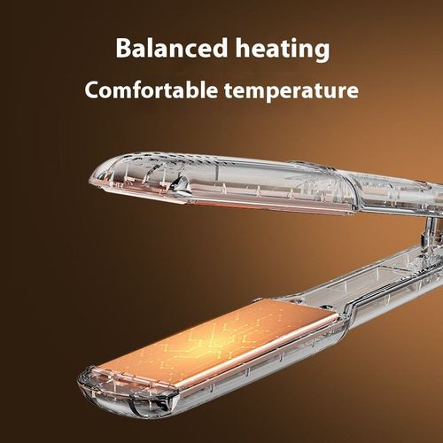 Ceramic - Coated Hair Styler: Straight & Curl, Even Heat Distribution