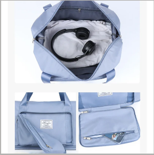 Multifunctional Expandable Travel Duffel Bag - Portable, Convertible & Luggage - Friendly Design