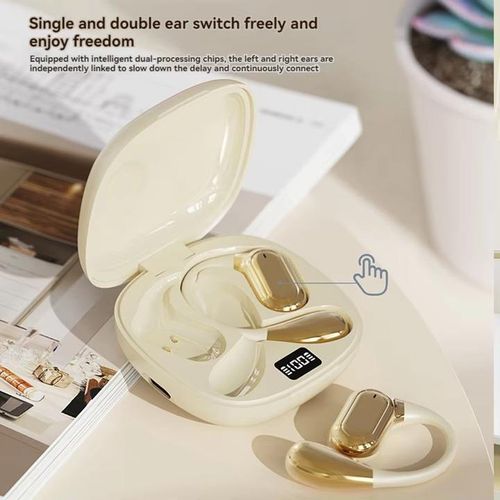 Open - Ear Wireless Earbuds: Long Battery, Zero Latency, Hi - Fi Sound & Bluetooth 5.4
