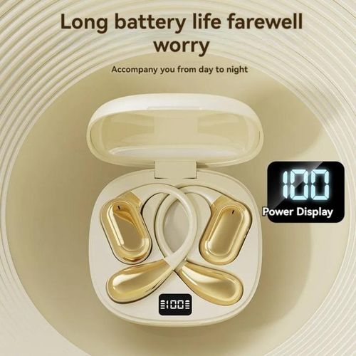 Open - Ear Wireless Earbuds: Long Battery, Zero Latency, Hi - Fi Sound & Bluetooth 5.4