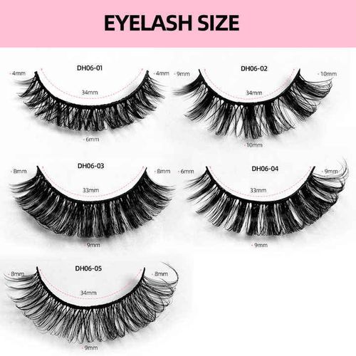 Cruelty - Free Mink - Effect Lashes: Handmade, Waterproof & 3D Layered