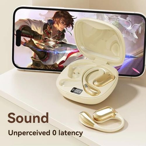 Open - Ear Wireless Earbuds: Long Battery, Zero Latency, Hi - Fi Sound & Bluetooth 5.4