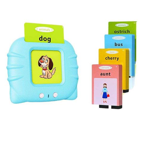 Interactive Kids Card Reader: Sound - Enabled Vocabulary Learning Toy