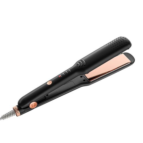 Ceramic - Coated Hair Styler: Straight & Curl, Even Heat Distribution