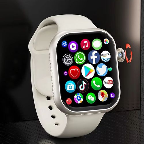 Aviation - Aluminum Smartwatch: HD Display, Bluetooth Call & Sports Modes