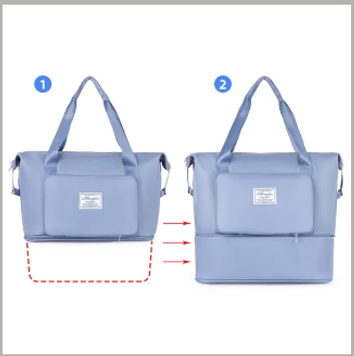 Multifunctional Expandable Travel Duffel Bag - Portable, Convertible & Luggage - Friendly Design