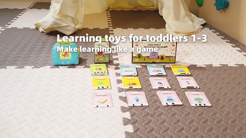 Interactive Kids Card Reader: Sound - Enabled Vocabulary Learning Toy