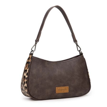 Wrangler Hobo Purse for Women Shoulder Purses Bag with Detachable Strap Bohemian Crossbody Bag