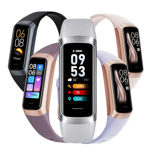 Este smartwatch AMOLED é incrível! Monitora pressão, oxigênio, temperatura, frequência cardíaca em exercício e sono. Com resistência à água, é perfeito para vida ativa. Use-o nadando, correndo. Cuide da saúde de forma prática.