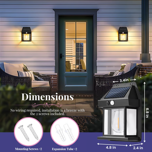 Solar Powered LED Lights