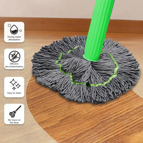 Self-Twisting Water Rotating Mop