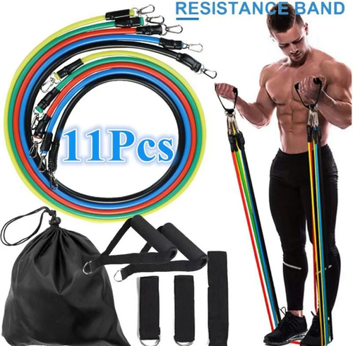 11(PCS) Power Exercise Resistance Band