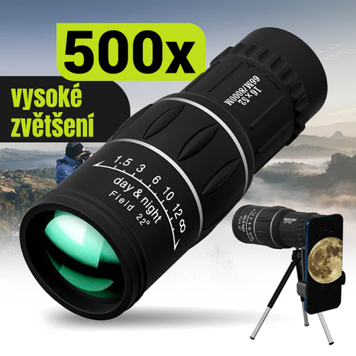 Portable monocular telescope with high magnification🙋‍♂️