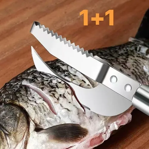 🔥🔥Multi Fish Scale Knife 3-in-1（2）