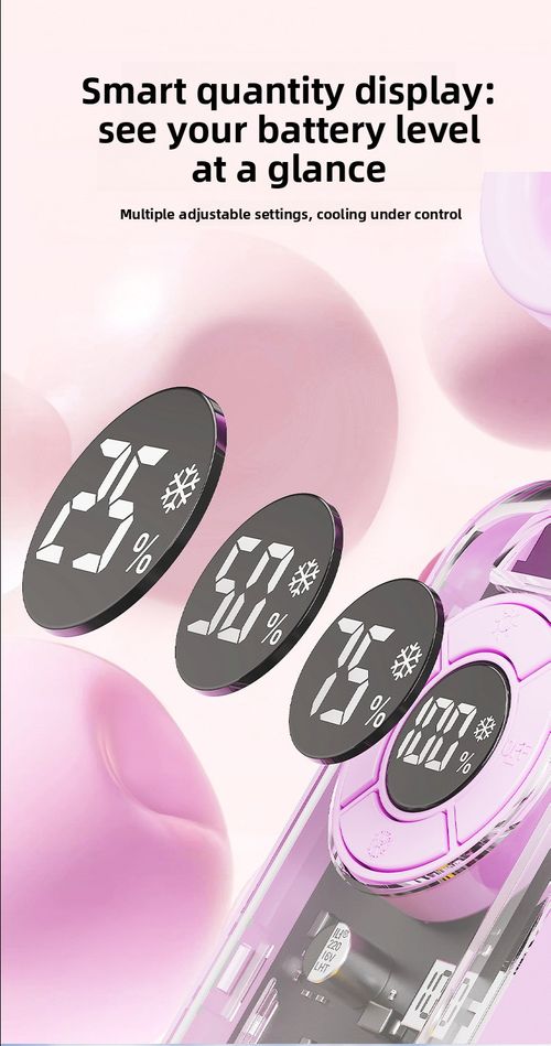 Transparent mech style, high-speed cooling portable fan, bestseller