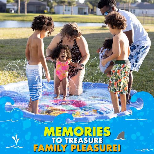 Safe Inflatable Splash Pad for Whole Family Outdoor Play