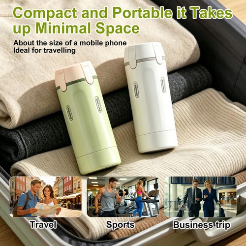 Travel Four-in-One Multi-functional Dispensing Bottle, Portable Cosmetics Set