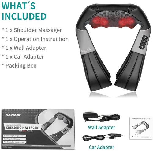 Electric massage shawl for neck and waist massage device