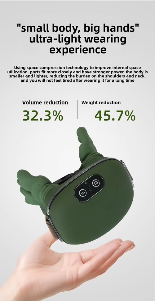 Massajador de costas e ombros, massagem profunda nos tecidos e aquecimento, massajador profissional para a coluna cervical.
