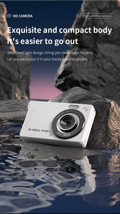 Portable digital camera