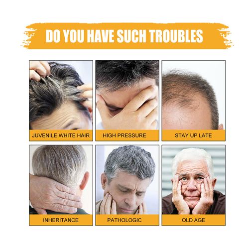 Men's Shampoo Bar for Turning Gray Hair Black